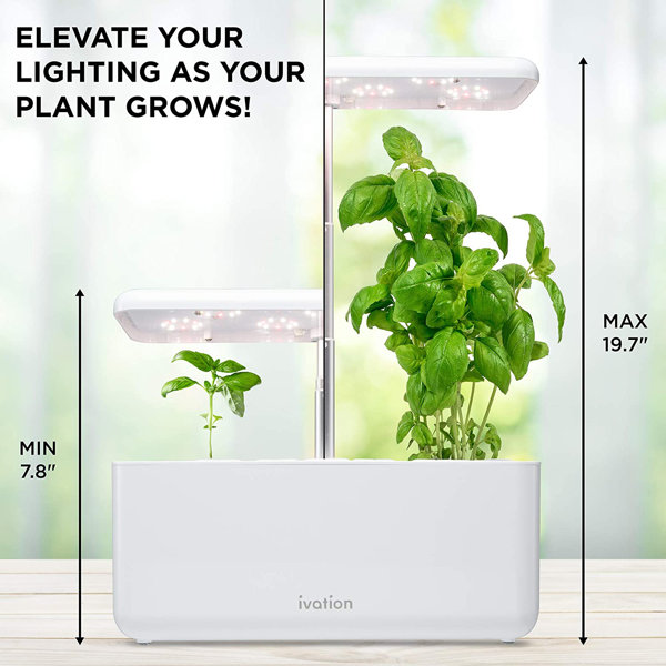 Ivation 7-pod Indoor Herb Garden Kit & Reviews | Wayfair.ca